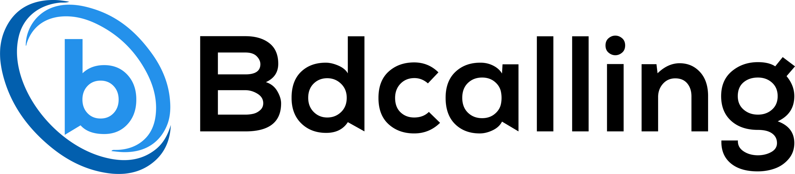 Bdcalling Black logo